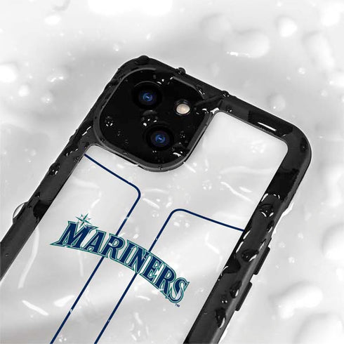 MLB Seattle Mariners Home Jersey iPhone 15 Waterproof Case